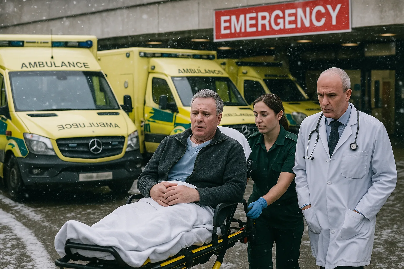 Pressione invernale nel NHS: pronto soccorsi e ambulanze registrano record di pazienti a settembre